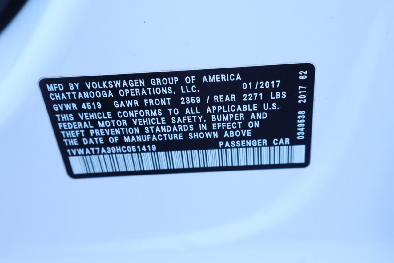 Volkswagen Passat 1.8T S Auto 2017