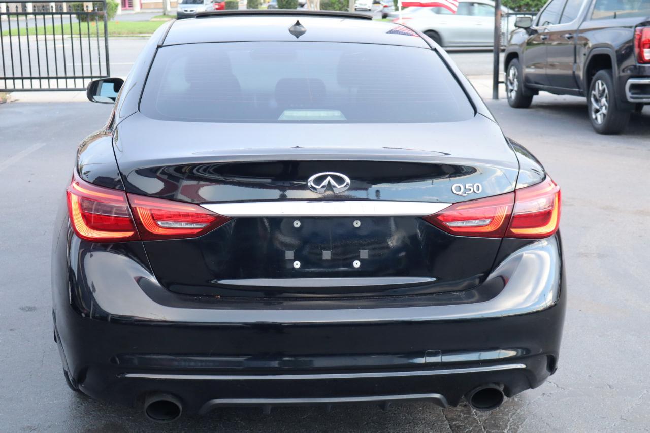 Infiniti Q50 3.0t LUXE RWD 2018