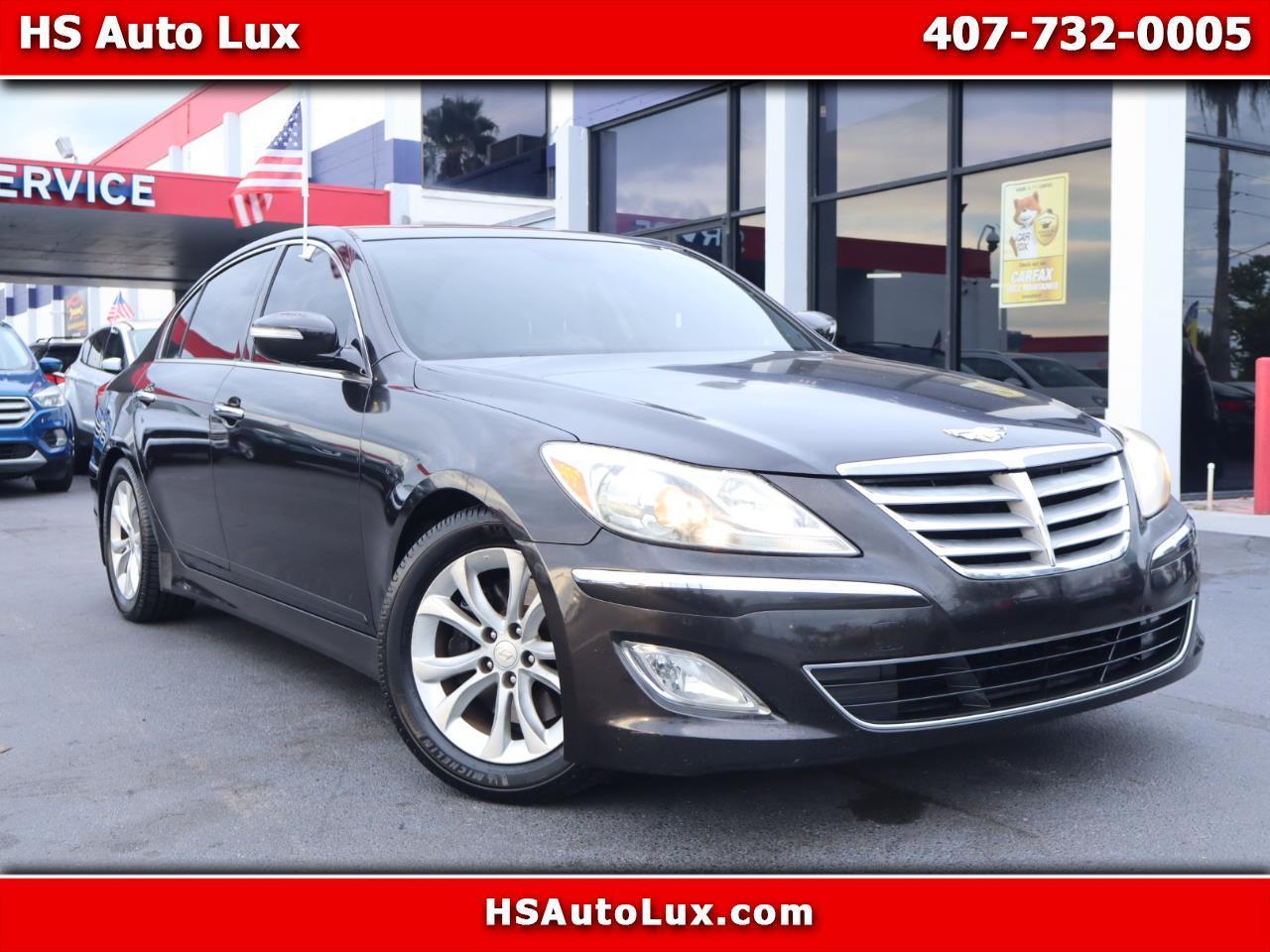 Hyundai Genesis 4dr Sdn V6 3.8L 2013