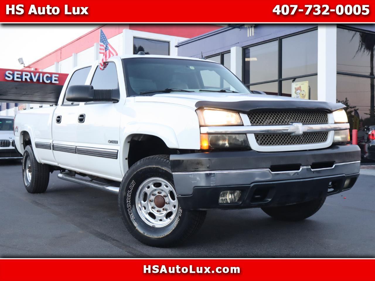 Chevrolet Silverado 3500 Crew Cab 167" WB 4WD SRW LT 2004