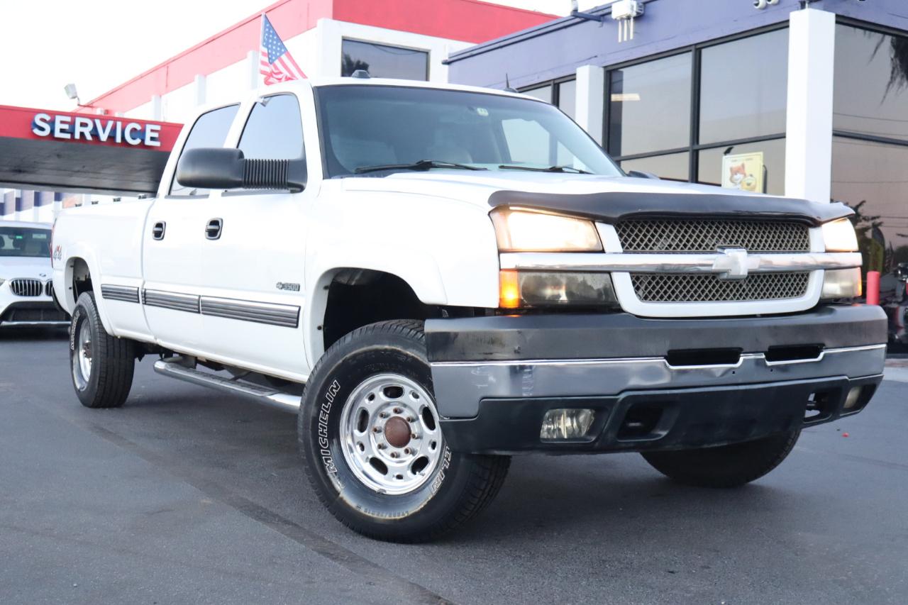 Chevrolet Silverado 3500 Crew Cab 167" WB 4WD SRW LT 2004