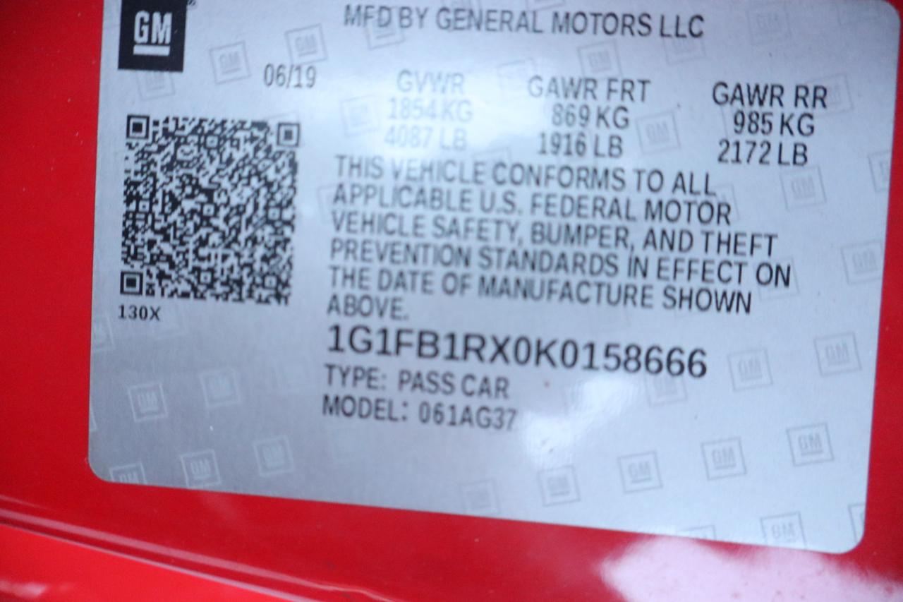 Chevrolet Camaro 2dr Cpe 1LS 2019