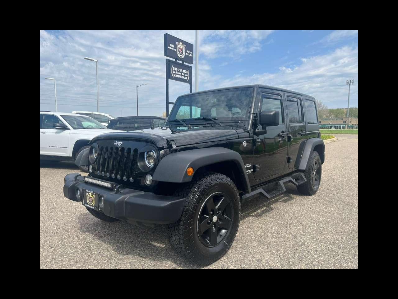 2018 Jeep Wrangler JK Unlimited Sport S 4x4
