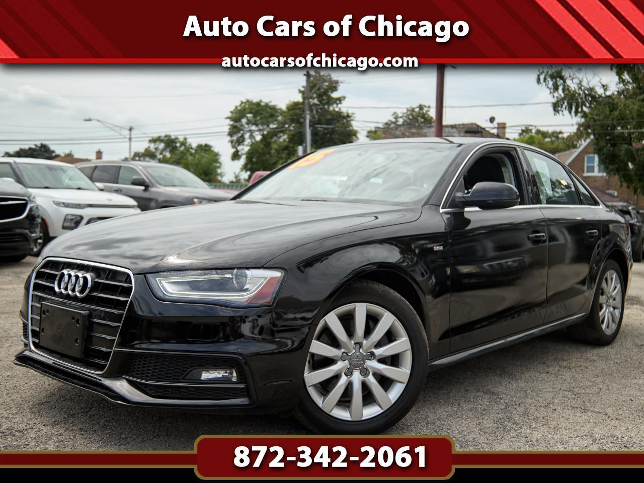 2015 Audi A4 2.0 T Sedan FrontTrak Multitronic