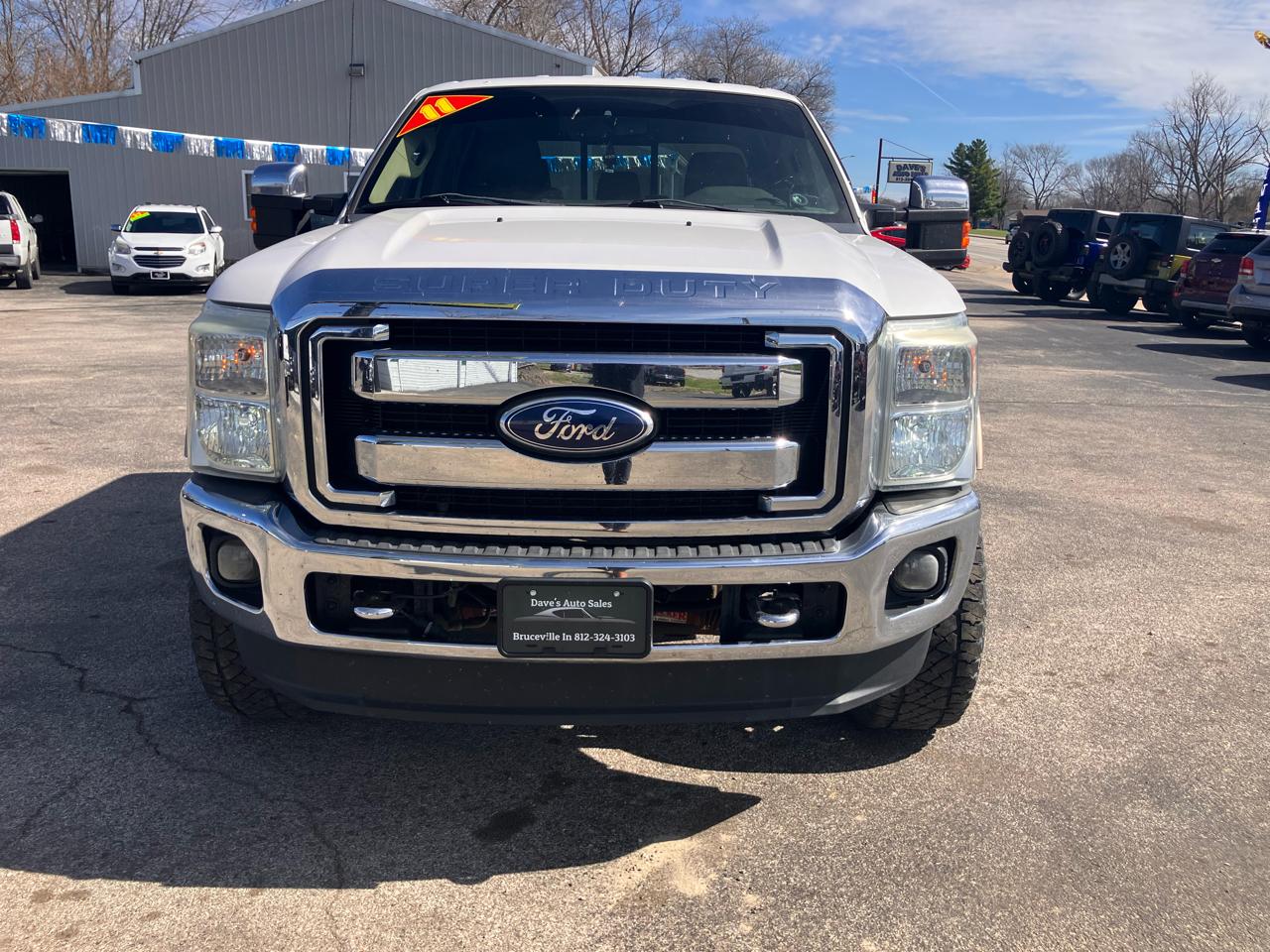 Ford F-350 SD Lariat Crew Cab Short Bed 4WD 2011