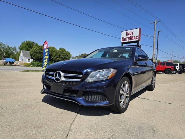 Blue 2016 Mercedes-Benz C-Class C 300 4MATIC Sedan All-Wheel Drive Automatic