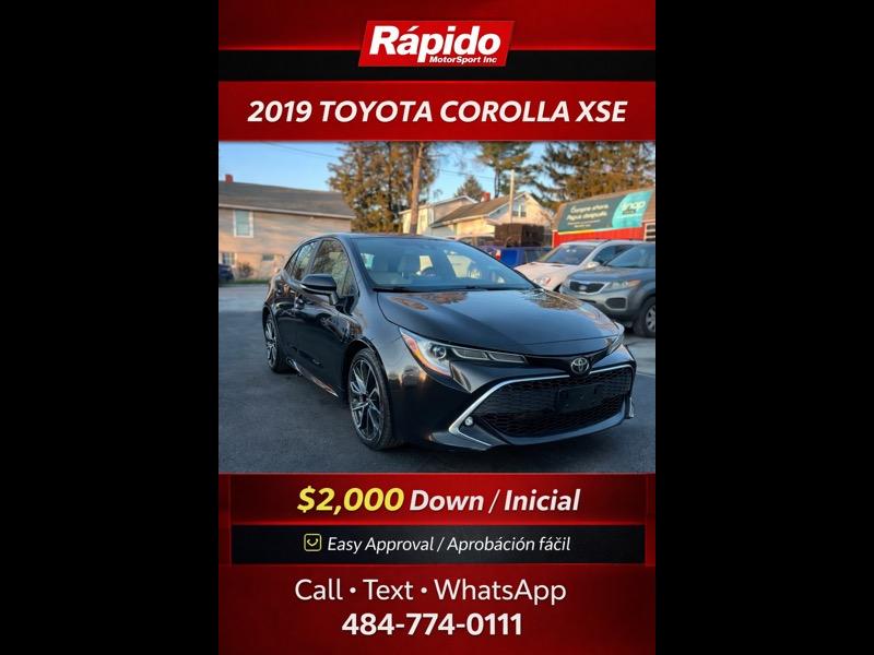 2019 Toyota Corolla XLE CVT