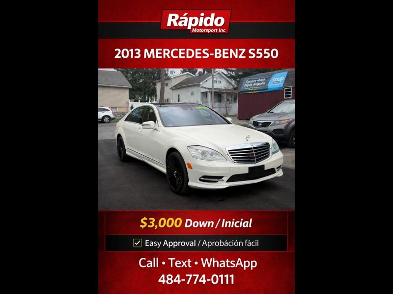 2013 Mercedes-Benz S-Class S550 4-MATIC