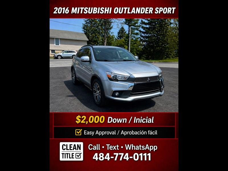 2016 Mitsubishi Outlander Sport 2.4 SEL 4WD CVT