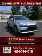 2016 Mitsubishi Outlander Sport 