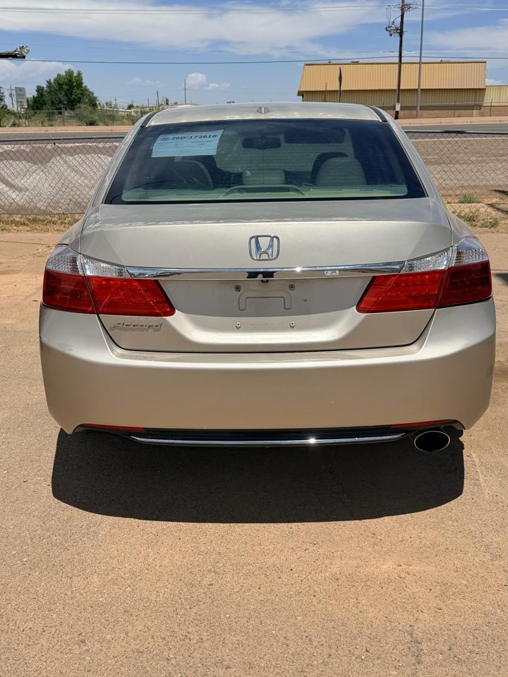 Honda Accord EX-L Sedan CVT 2014