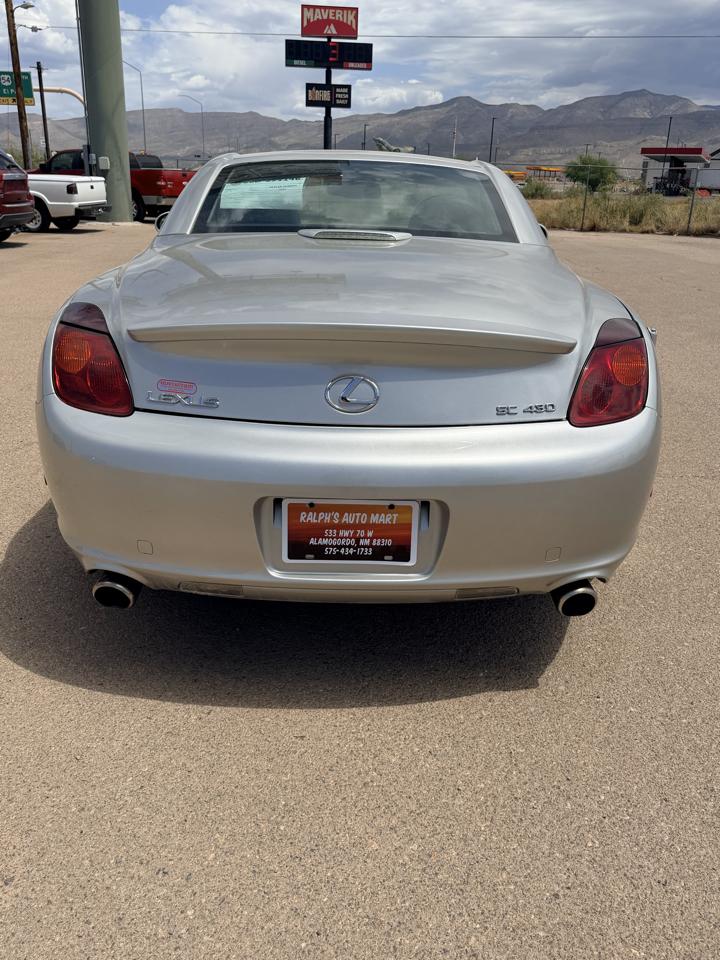 Lexus SC 430 Convertible 2002