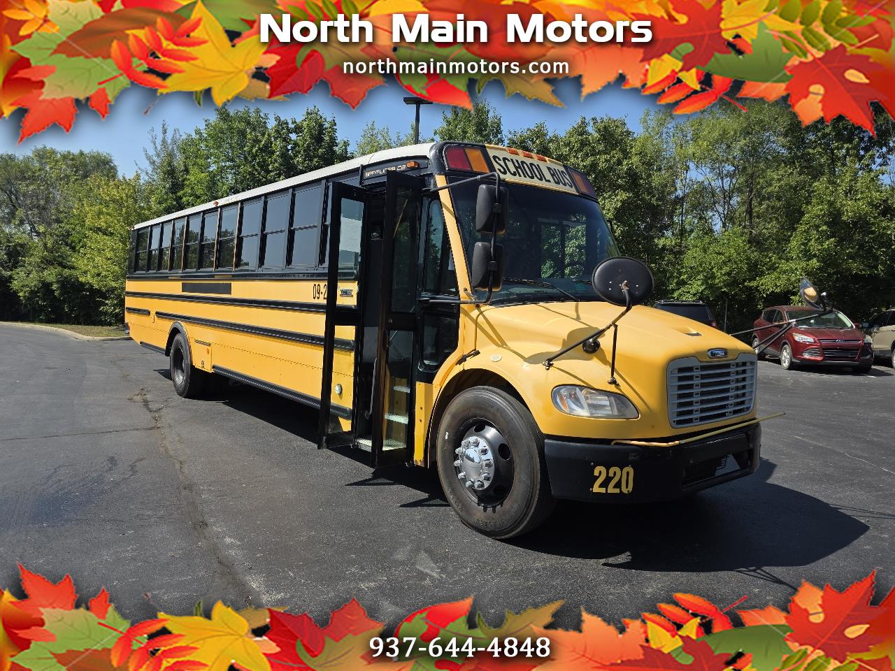 2009 Freightliner B2 Bus Chassis MULTI- SEAT