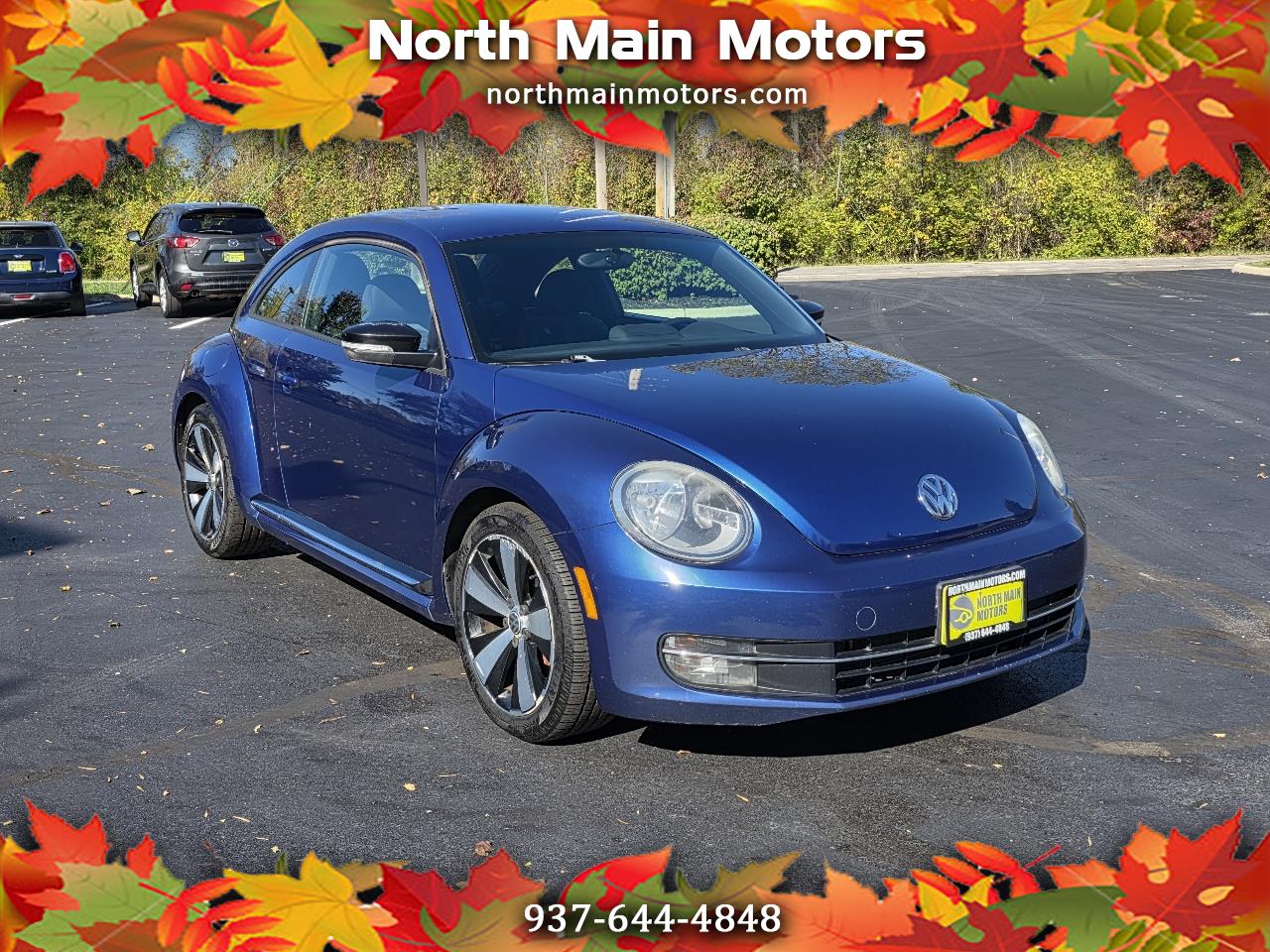 2012 Volkswagen Beetle 2dr Cpe Man 2.0T Turbo PZEV