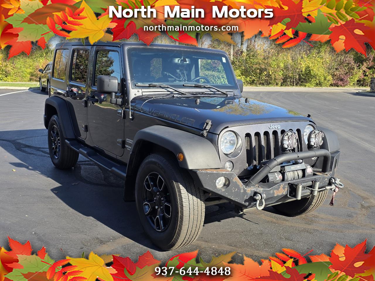Jeep Wrangler Unlimited Sport 4x4 2017 Jeep Wrangler Unlimited Sport 4x4 2017