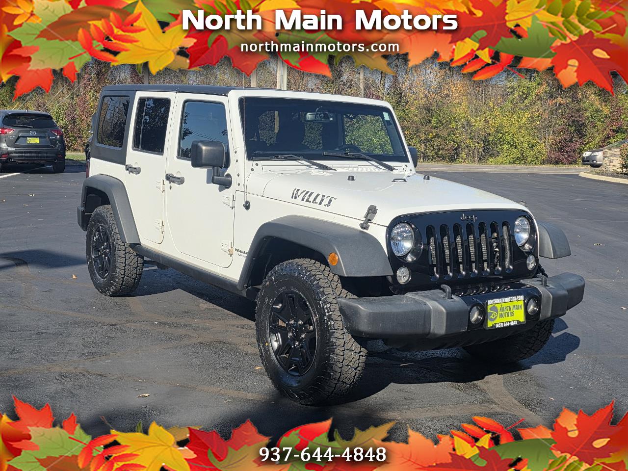 2017 Jeep Wrangler Unlimited Willys Wheeler 4x4