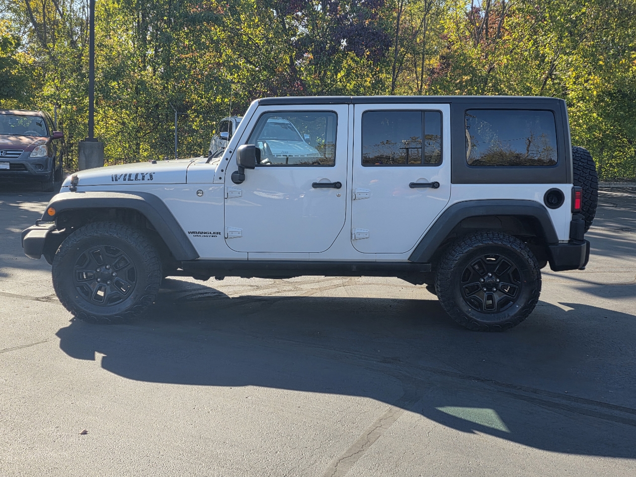 Jeep Wrangler Unlimited Willys Wheeler 4x4 2017 Jeep Wrangler Unlimited Willys Wheeler 4x4 2017