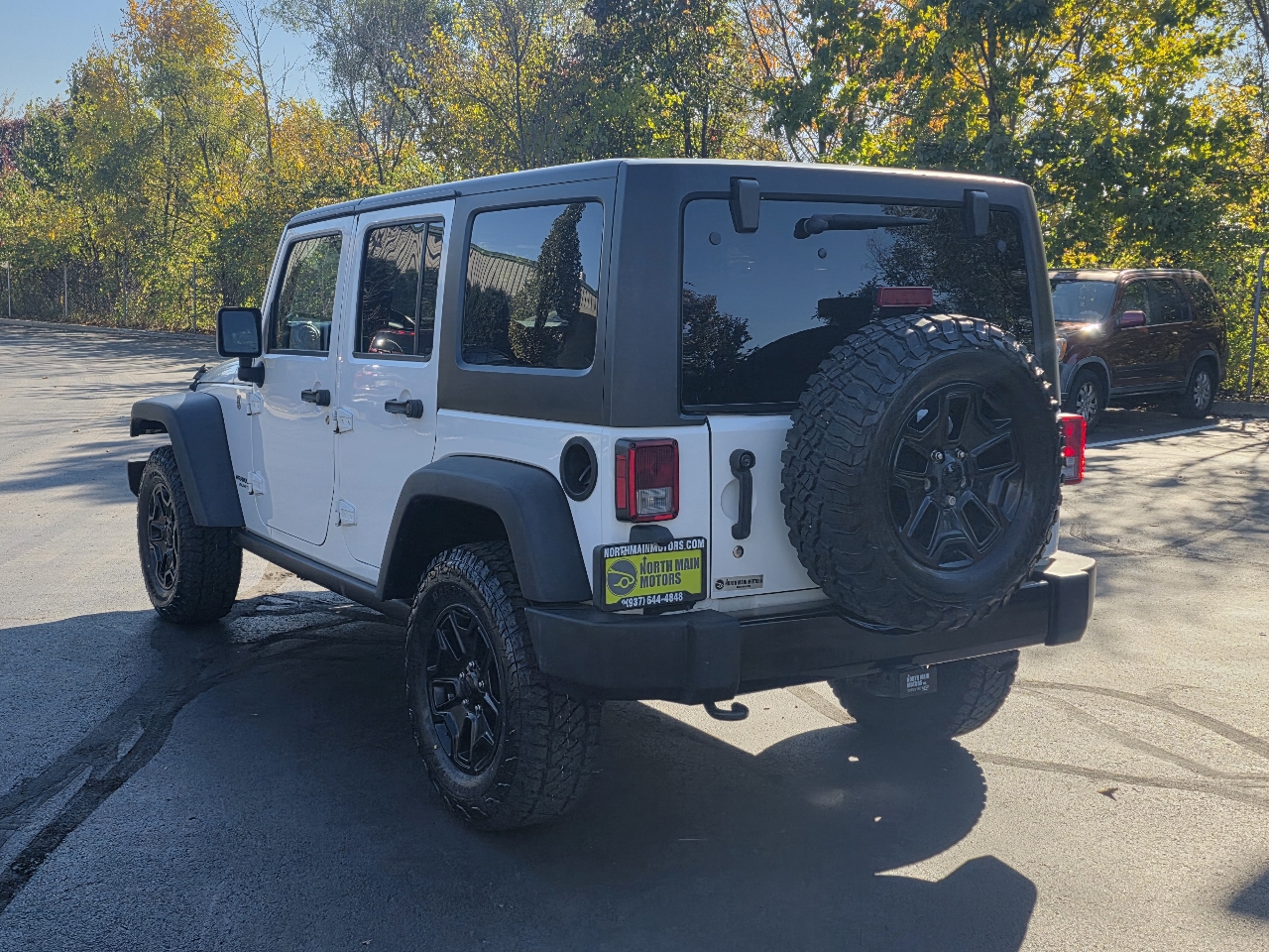 Jeep Wrangler Unlimited Willys Wheeler 4x4 2017 Jeep Wrangler Unlimited Willys Wheeler 4x4 2017