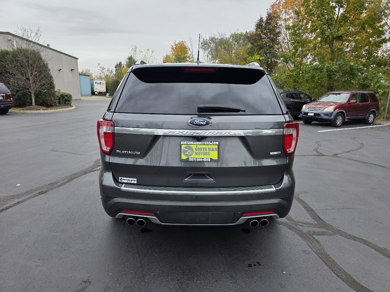 Ford Explorer Platinum 4WD 2018 Ford Explorer Platinum 4WD 2018