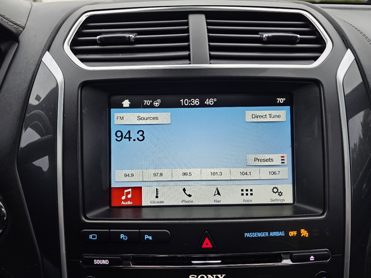 Ford Explorer Platinum 4WD 2018 Ford Explorer Platinum 4WD 2018