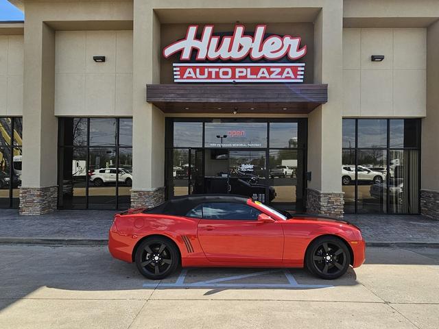 Red 2011 Chevrolet Camaro 2LT Convertible RWD Convertible Rear-Wheel Drive 6-Speed Automatic Overdrive