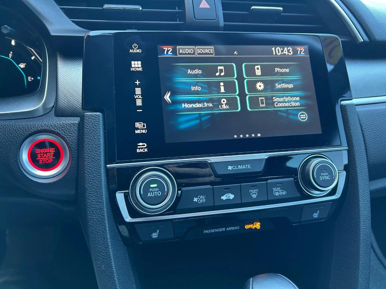 Honda Civic EX-L Coupe CVT 2017