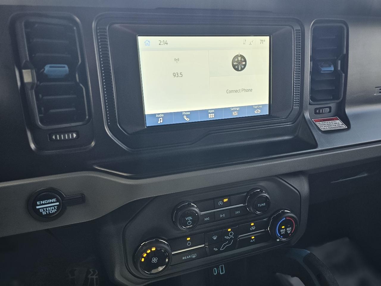 Ford Bronco Black Diamond 4-Door 2022