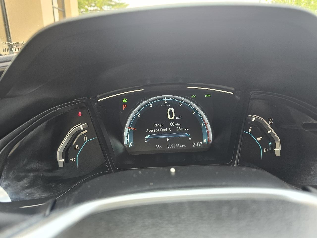 Honda Civic LX Honda Sensing Sedan CVT 2021