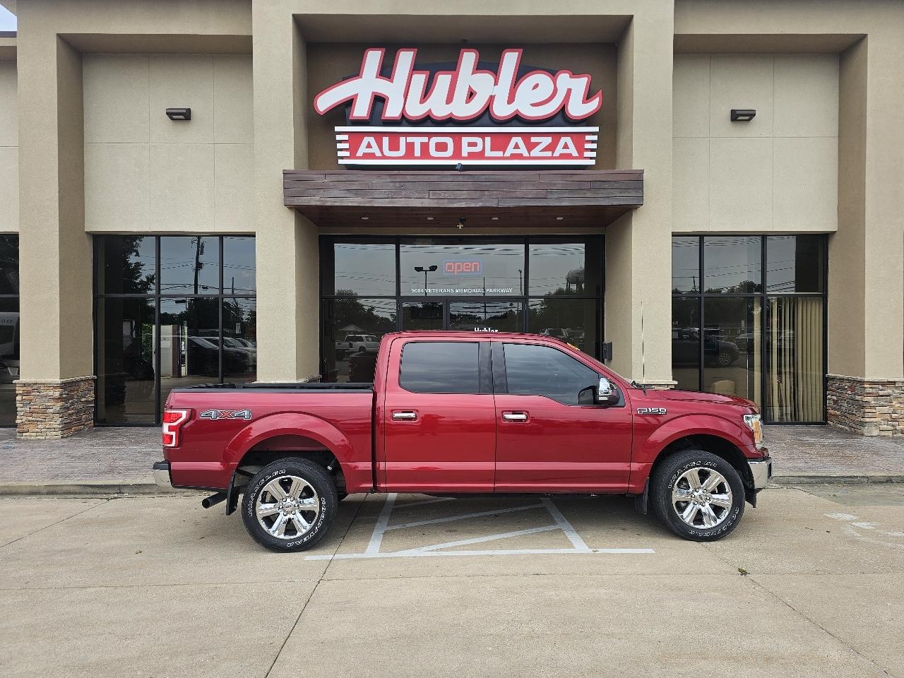 Red 2019 Ford F-150 Pickup Truck Four-Wheel Drive Automatic