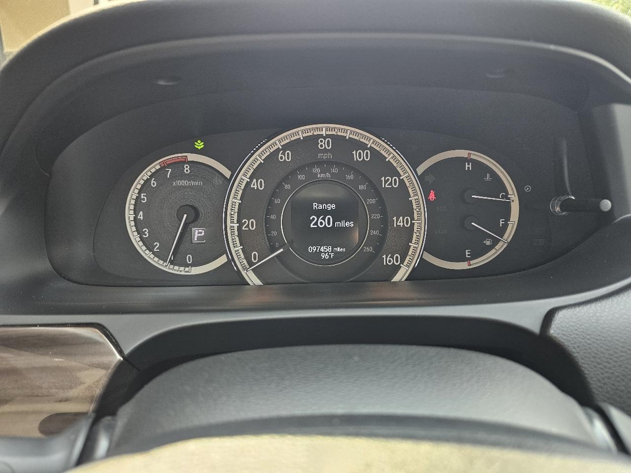 Honda Accord Touring V6 Sedan 6-Spd AT 2016