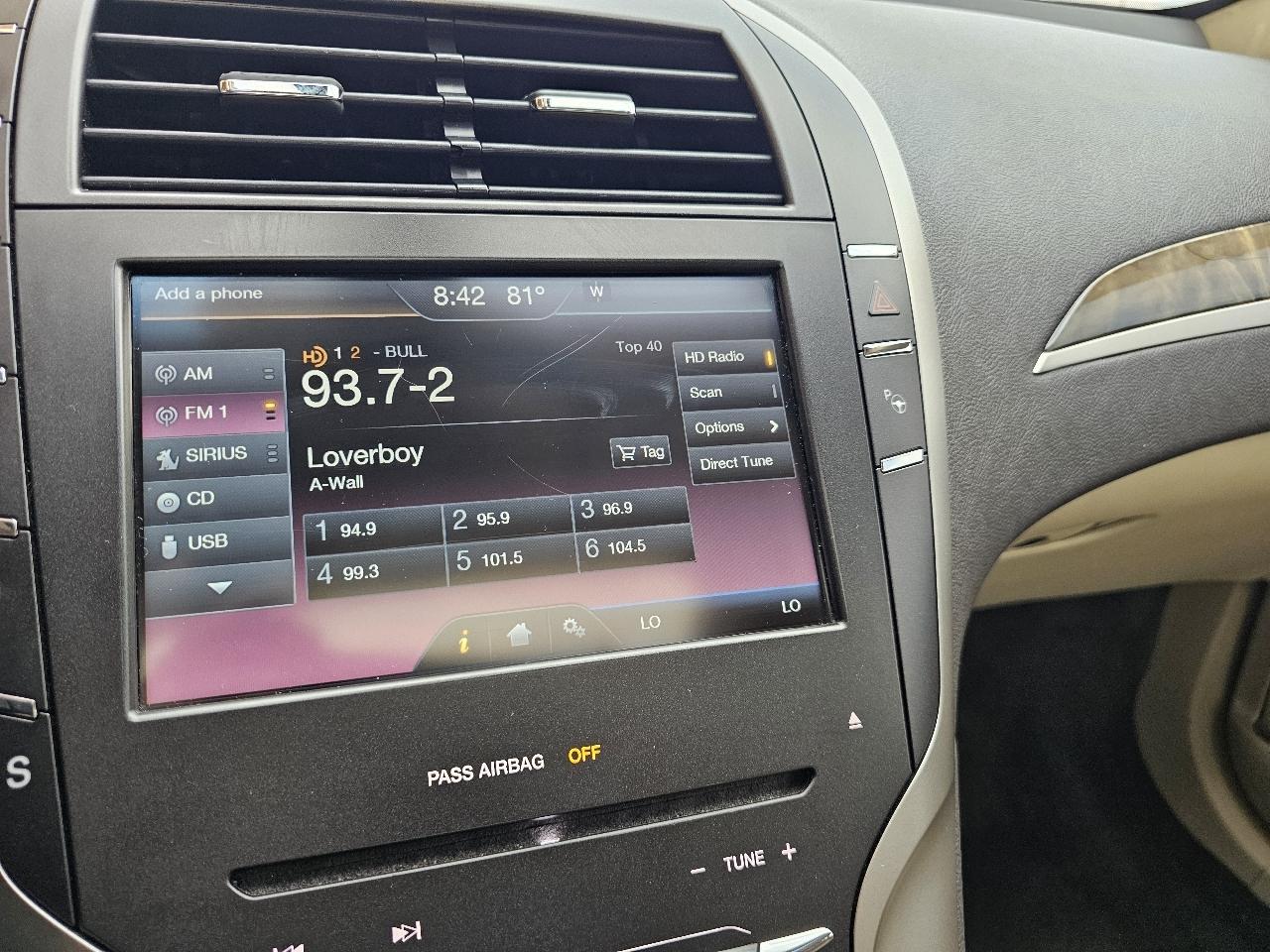 Lincoln MKZ FWD 2015