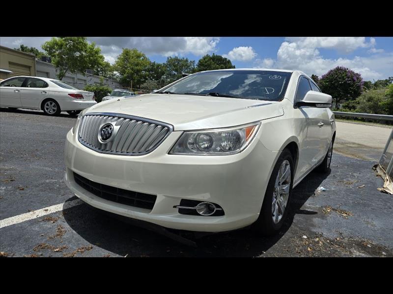 White 2010 Buick LaCrosse Sedan Front-Wheel Drive Automatic