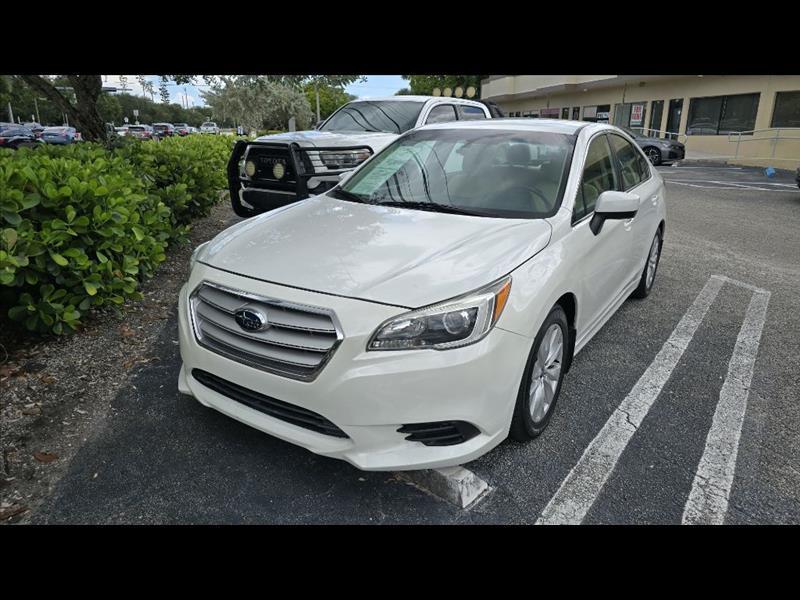 White 2016 Subaru Legacy Sedan All-Wheel Drive Continuously Variable Transmission
