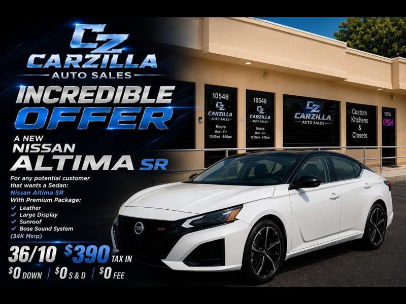 Nissan Altima 2.5 SR 2026