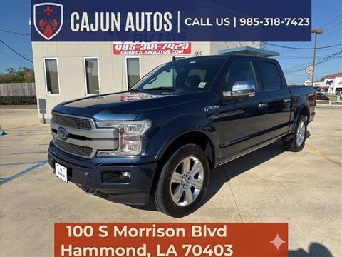 2019 Ford F-150 Platinum SuperCrew 5.5-ft. Bed 4WD