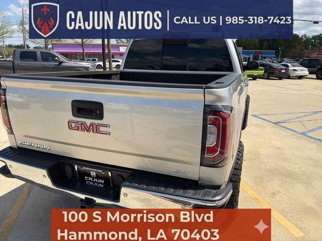 GMC Sierra 1500 SLT Crew Cab Long Box 4WD 2018