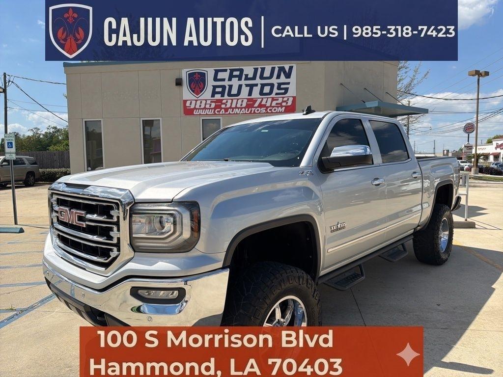 2018 GMC Sierra 1500 SLT Crew Cab Long Box 4WD