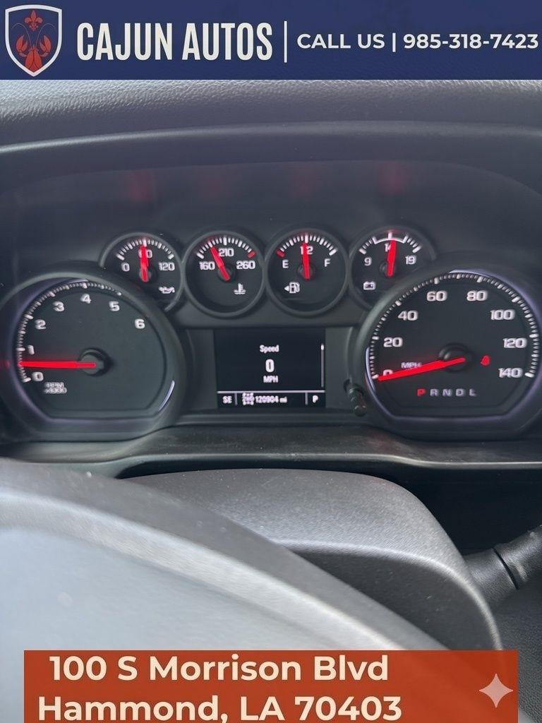 Chevrolet Silverado 1500 Custom Trail Boss Crew Cab Long Box 4WD 2021