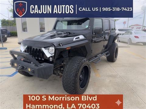 2018 Jeep Wrangler JK Unlimited Sahara 4WD