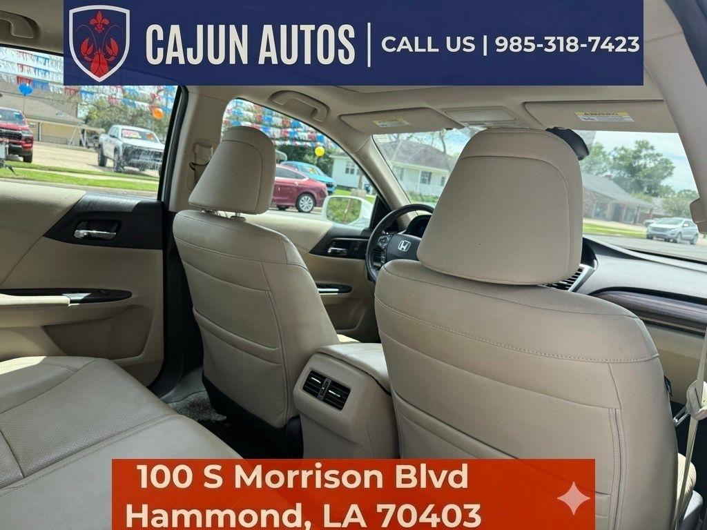 Honda Accord Touring V6 Sedan 6-Spd AT 2017