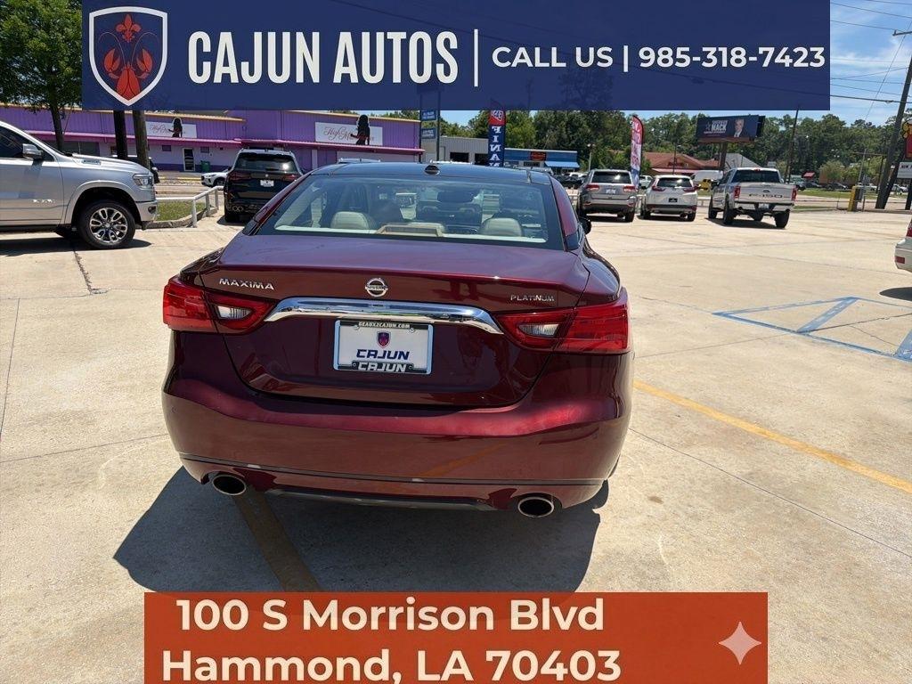 Nissan Maxima Platinum 2016