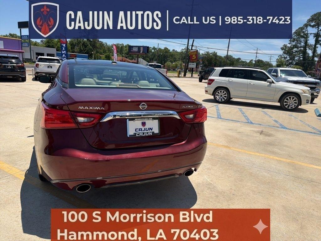 Nissan Maxima Platinum 2016