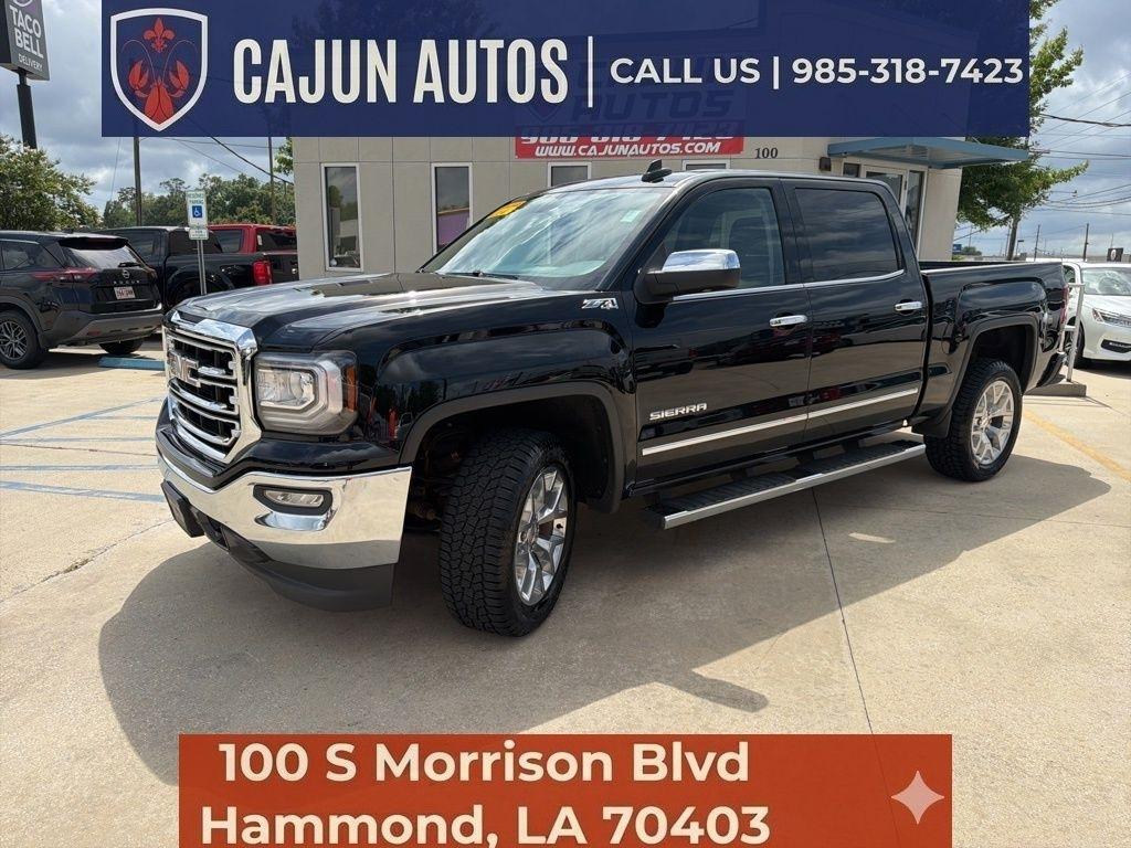 2018 GMC Sierra 1500 SLT Crew Cab Long Box 4WD