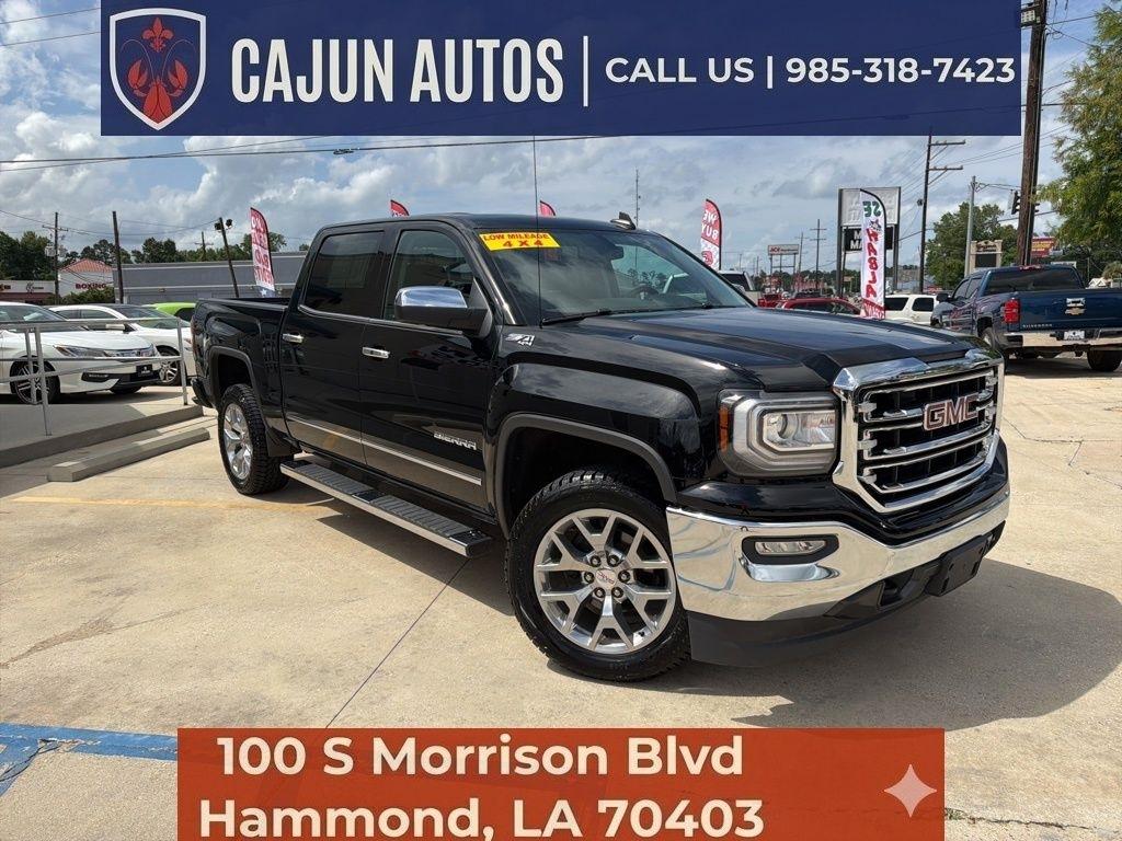 GMC Sierra 1500 SLT Crew Cab Long Box 4WD 2018