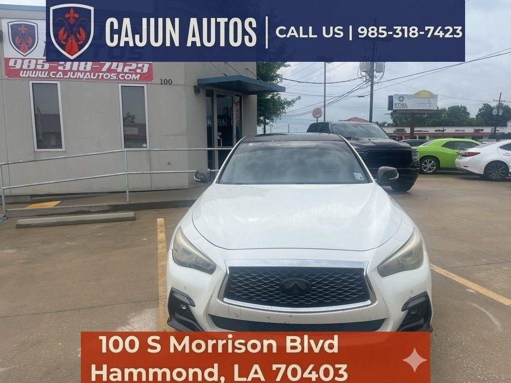 Infiniti Q50 Red Sport 400 2018