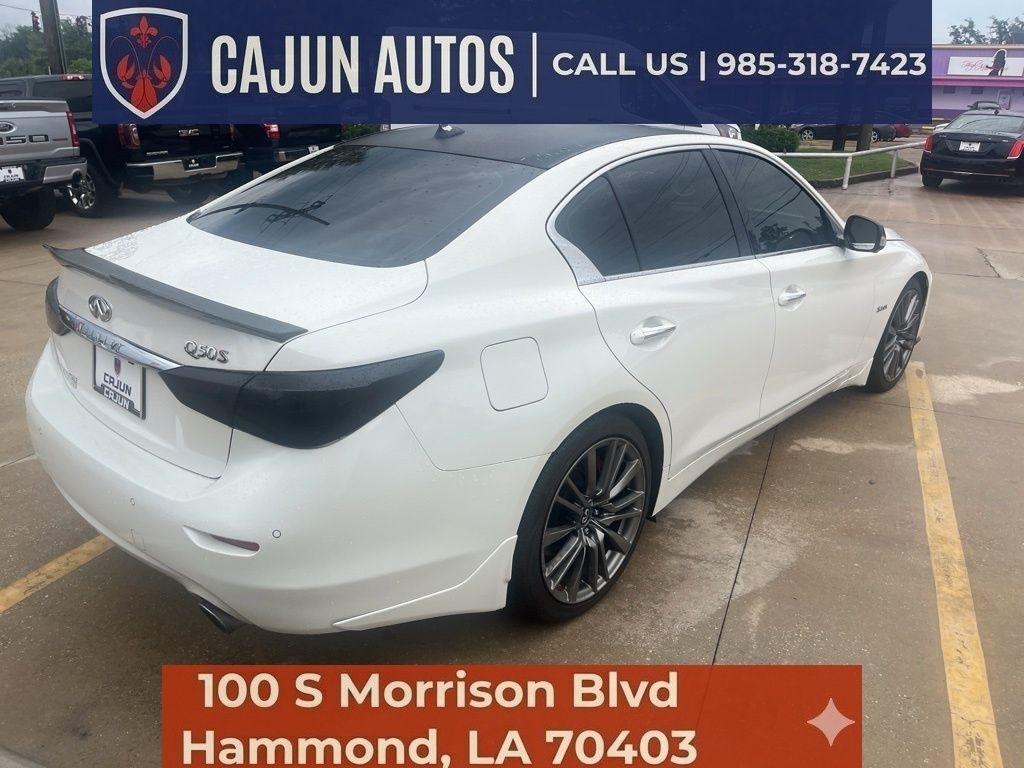 Infiniti Q50 Red Sport 400 2018