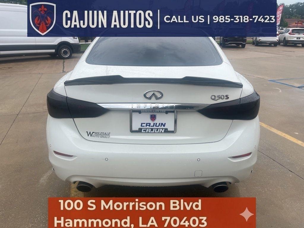 Infiniti Q50 Red Sport 400 2018