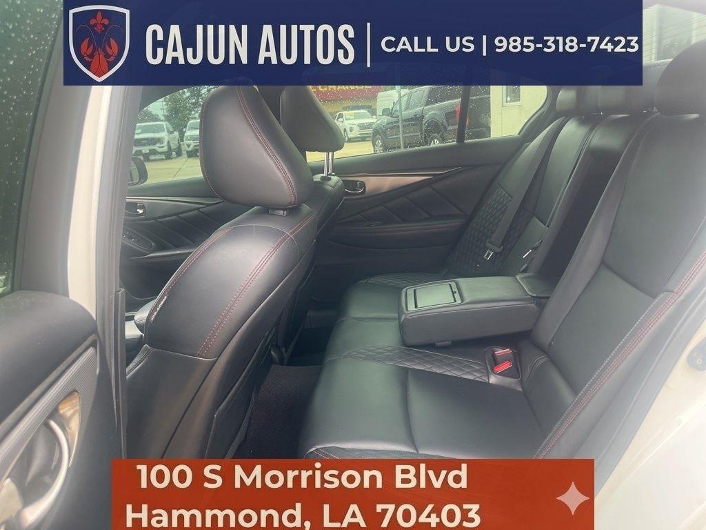 Infiniti Q50 Red Sport 400 2018
