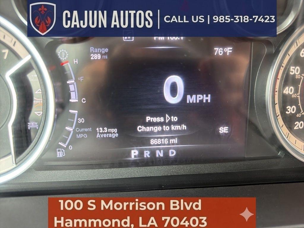 RAM 1500 SLT Crew Cab SWB 2WD 2013