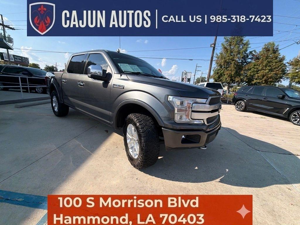 Ford F-150 Platinum SuperCrew 5.5-ft. Bed 4WD 2019